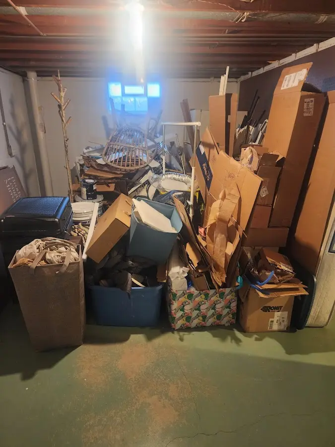 Roll-off dumpster container at job site for 15 Yard Dumpster Rental in Surprise